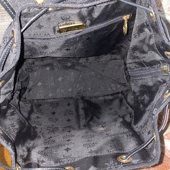 Women's MCM black backpack - Picture 12 of 12